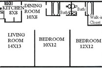 2/2 Bedroom